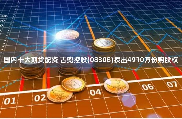 国内十大期货配资 古兜控股(08308)授出4910万份购股权