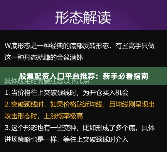 股票配资入门平台推荐：新手必看指南